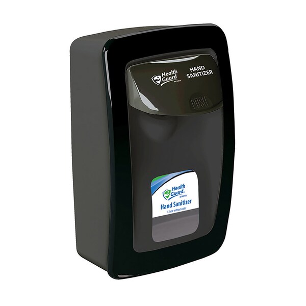 Henson Group Kutol DS Health Guard Hand San MAN Dispenser, Color Black, 6PK SS001BK31HS - main